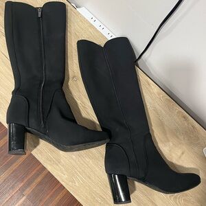 Donald J. Pliner Black Heeled Boots